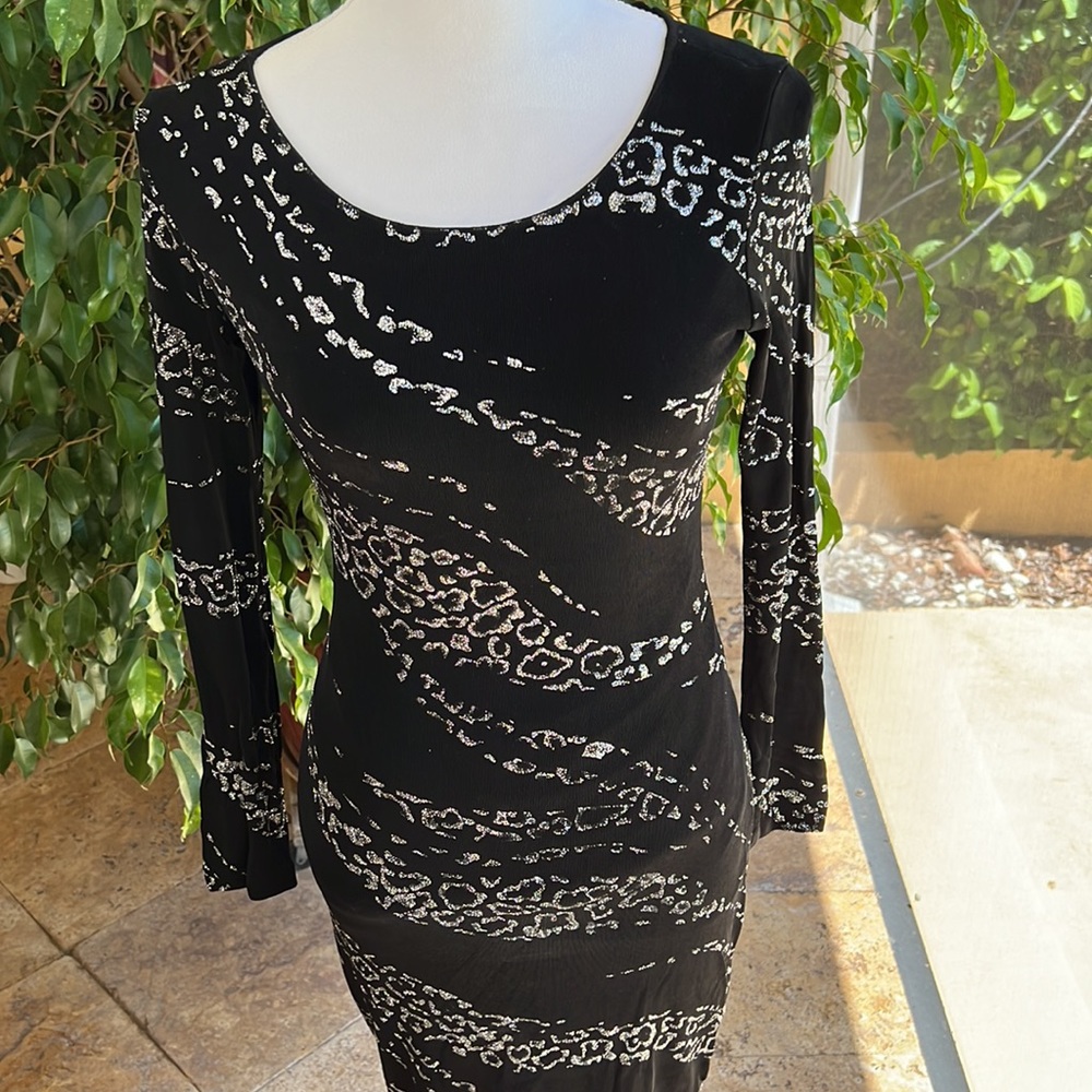 Cache Stunning Black Dresses, Small. - image 3